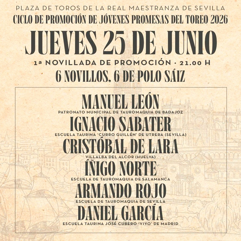 Novilladas en Sevilla