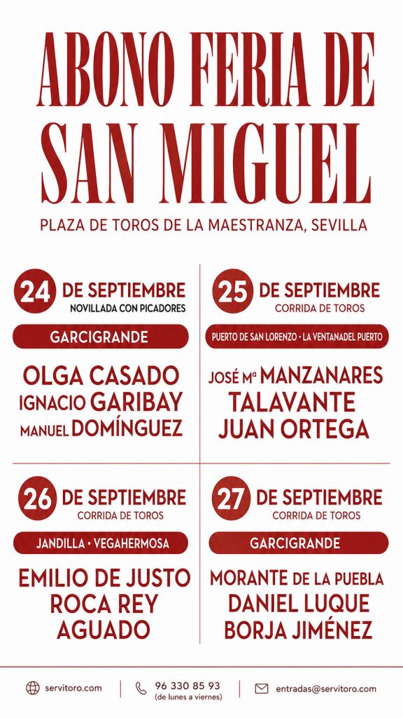 Toros en Sevilla