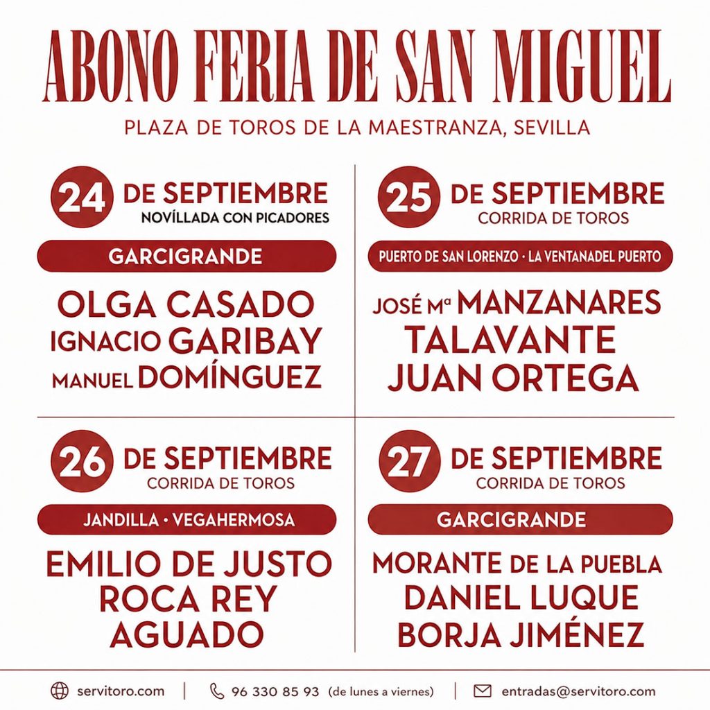 Toros en Sevilla